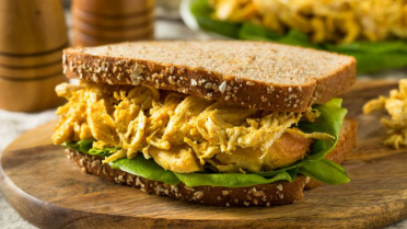 Coronation Chicken sandwich