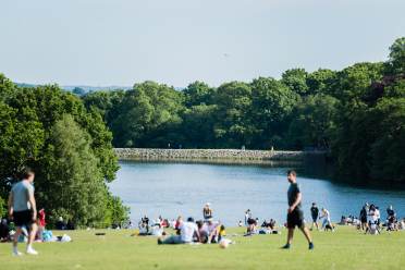 Roundhay Park near Audley Scarcroft Park