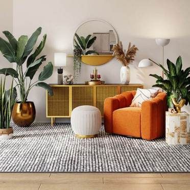 Seventies decor