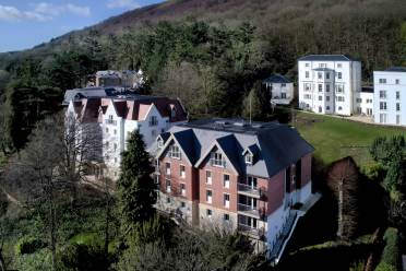 Vines Court with views over Great Malvern