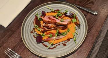 Pan Roasted Duck Breast & Spiced Butternut Squash Puree 