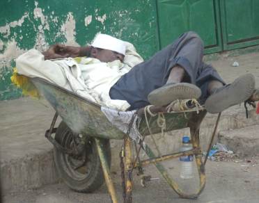 Gambian Siesta by Peter Jarvis