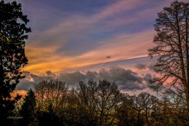 Sky over Cooper's Hill by Chris Towler