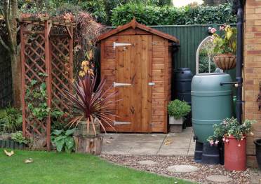 Clear out the old garden shed