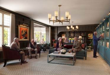 Headley Court luxury retirement village in Epsom - Owners Lounge