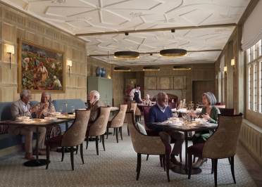 Headley Court luxury retirement village in Epsom - Bistro