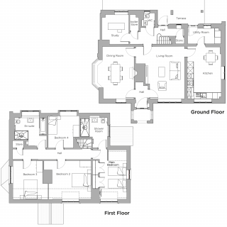 Floor layout diagram