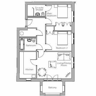 2D floorplan