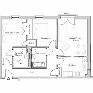 2D Floorplan