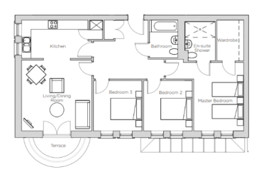 11 Lyons Mews at Redwood - Floorplan