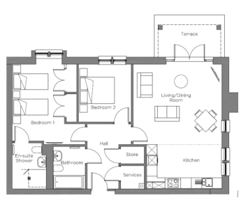 11 Misbourne Place at Chalfont Dene floorplan