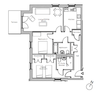 Floorplan of property 2 Mason Court at Audley Ellerslie