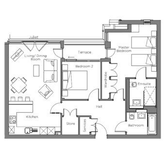33 Pembroke Court floorplan