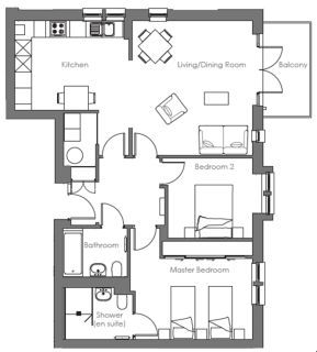 12 Drury Close at Chalfont Dene - Floorplan