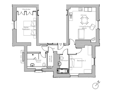 4 Lind House at Ellerslie - Floorplan