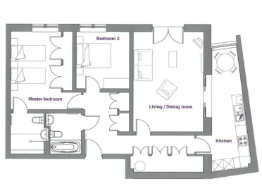 5 Padgett Court at Audley Clevedon - Floorplan