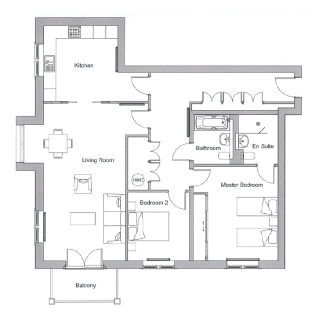 15 Conyers View at Audley Clevedon - Floorplan