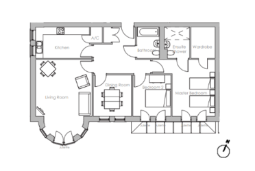 7 Marshall Place at Redwood - floor plan