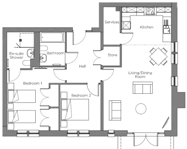 4 Misbourne Place at Chalfont Dene - floor plan