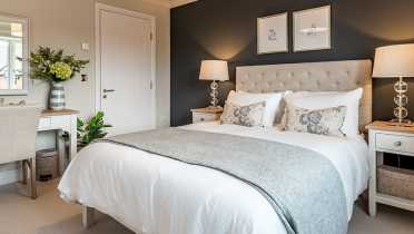 CGI apartment bedroom (for illustration purposes only)