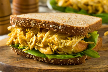 Coronation Chicken sandwich