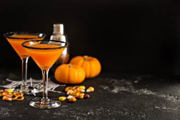 Halloween cocktail