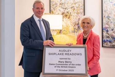 Dame Mary Berry opens Audley Shiplake Meadows
