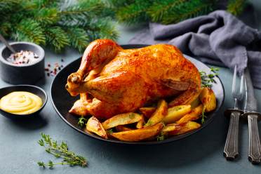 Move over cranberry sauce - chips, baked beans and salad crash the nation’s Christmas dinners