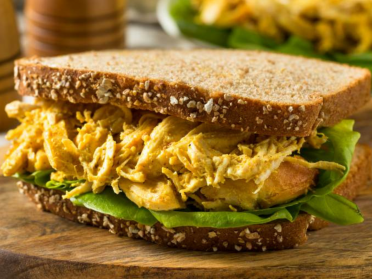 Coronation Chicken sandwich