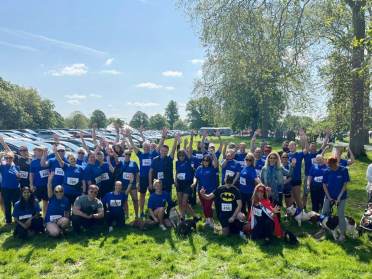 Audley Group team run the Blenheim 7k