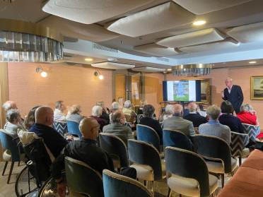 Author guest speaker event at Nightingale Place