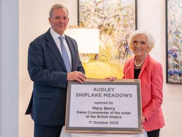 Dame Mary Berry opens Audley Shiplake Meadows